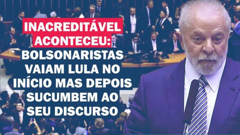 CONFIRA: NO FIM, GRITOS DE "LULA GUERREIRO DO POVO BRASILEIRO" | Cortes 247