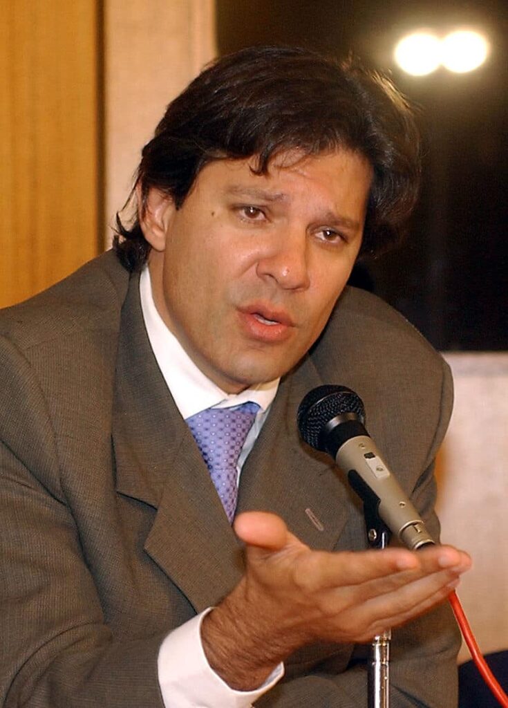 Fernando Haddad como Ministro da Educação em 2006